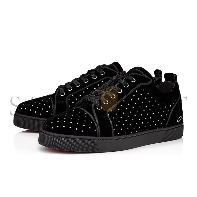 Chr1st1an louboutin l0vis junior suede sneakers 1240127bk1d
